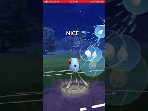 【ポケモンGO】 No.072 メノクラゲ どくばり&みずのはどう（8秒）/Pokémon GO No.072 Tentacool How about Dokubari & Mizuno(8 s)