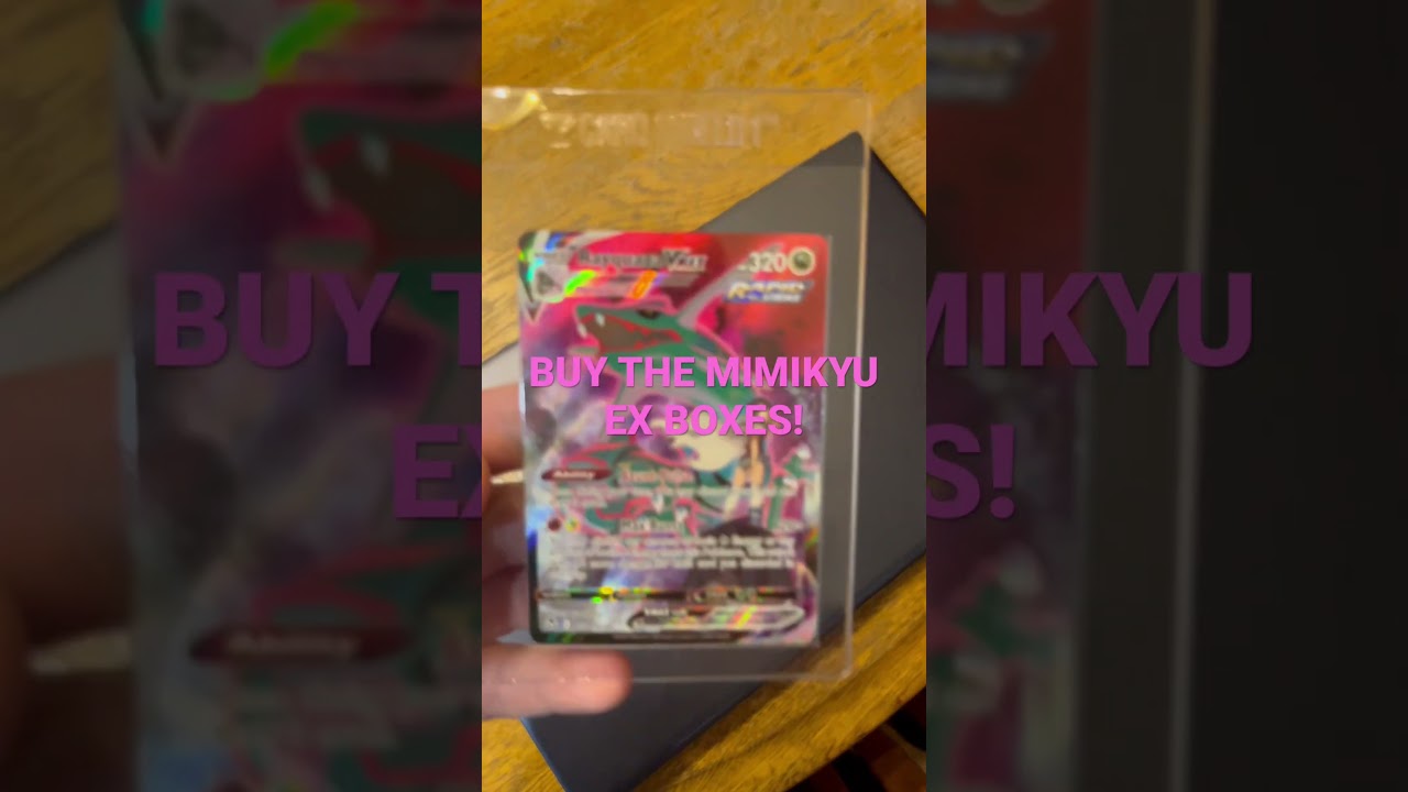 #shorts #pokemontcg EVOLVING SKIES ALT ART VMAX $$ MIMIKYU EX RAYQUAZA LEAFEON