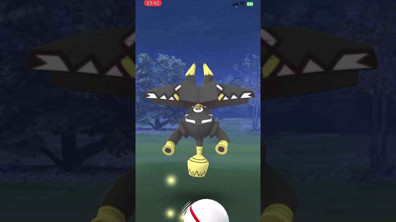 [PokemonGO] カプ・ブルル色違い実装初日/初回/初ゲット！#shorts