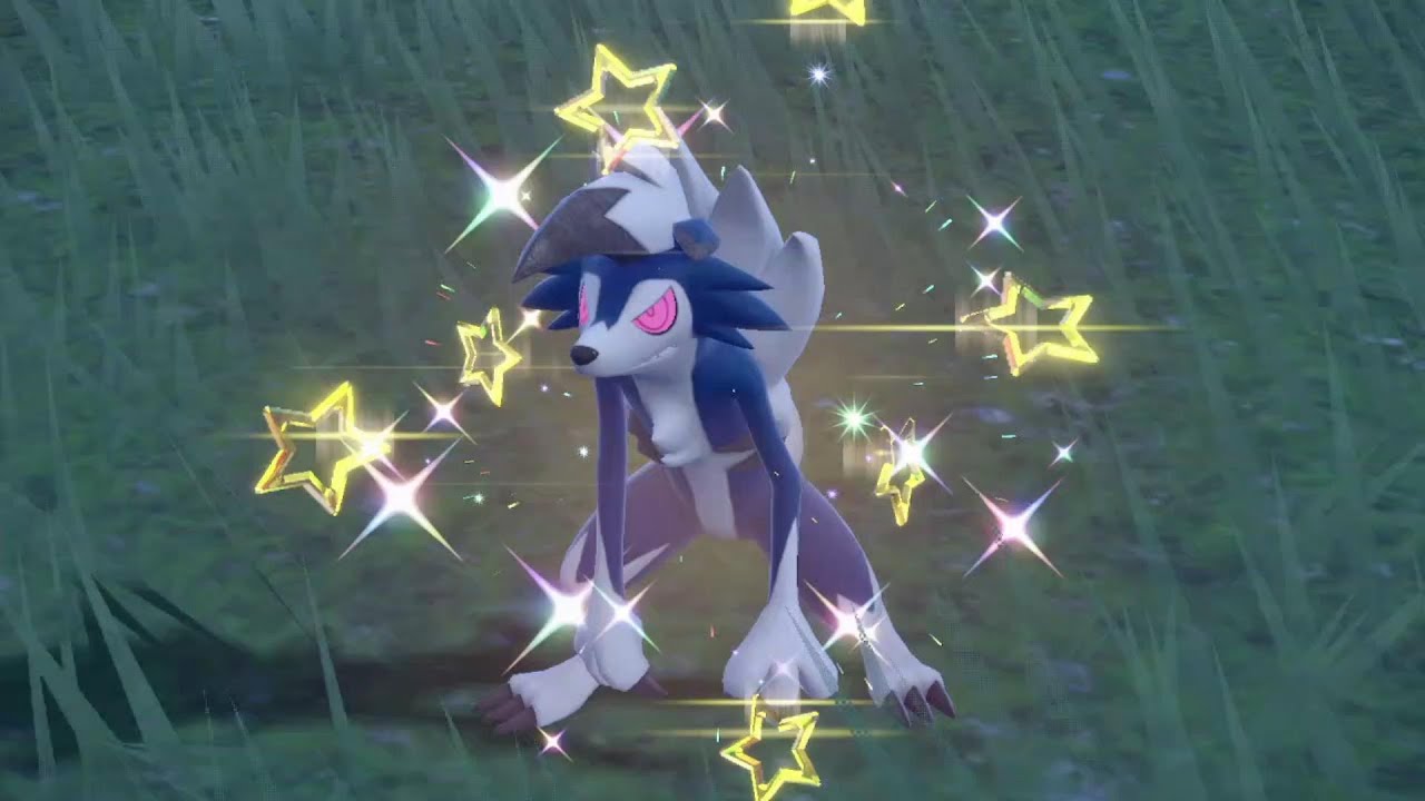 【ポケモンsv】色違いルガルガンまよなかのすがた