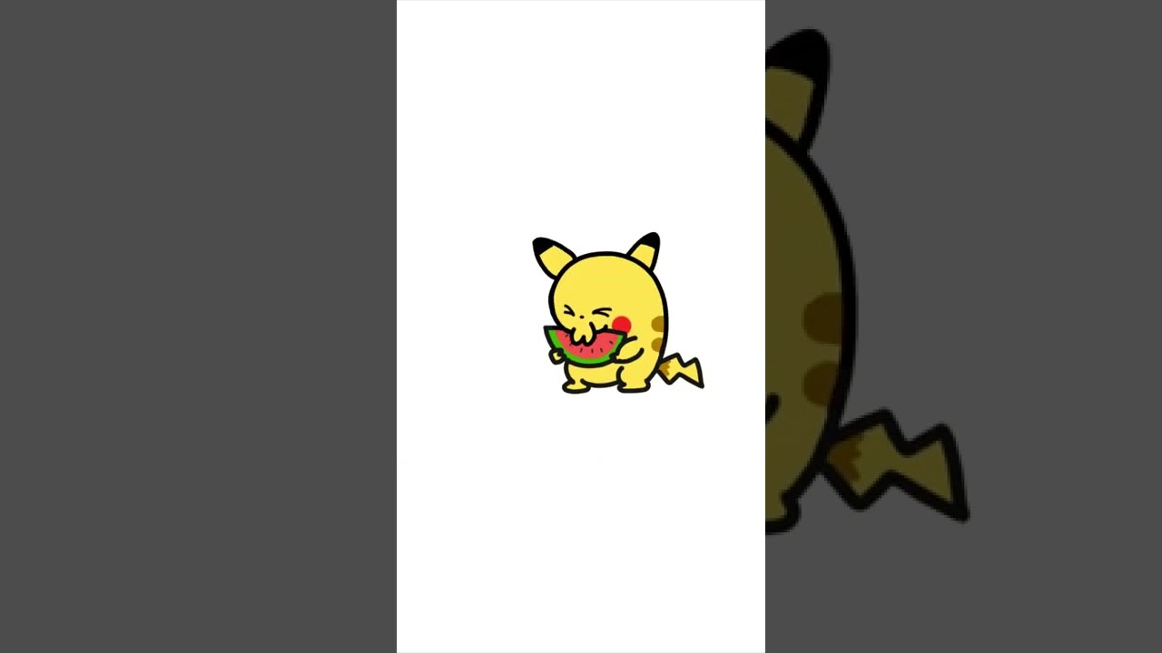 ピカチュウのタネマシンガン！ #shorts