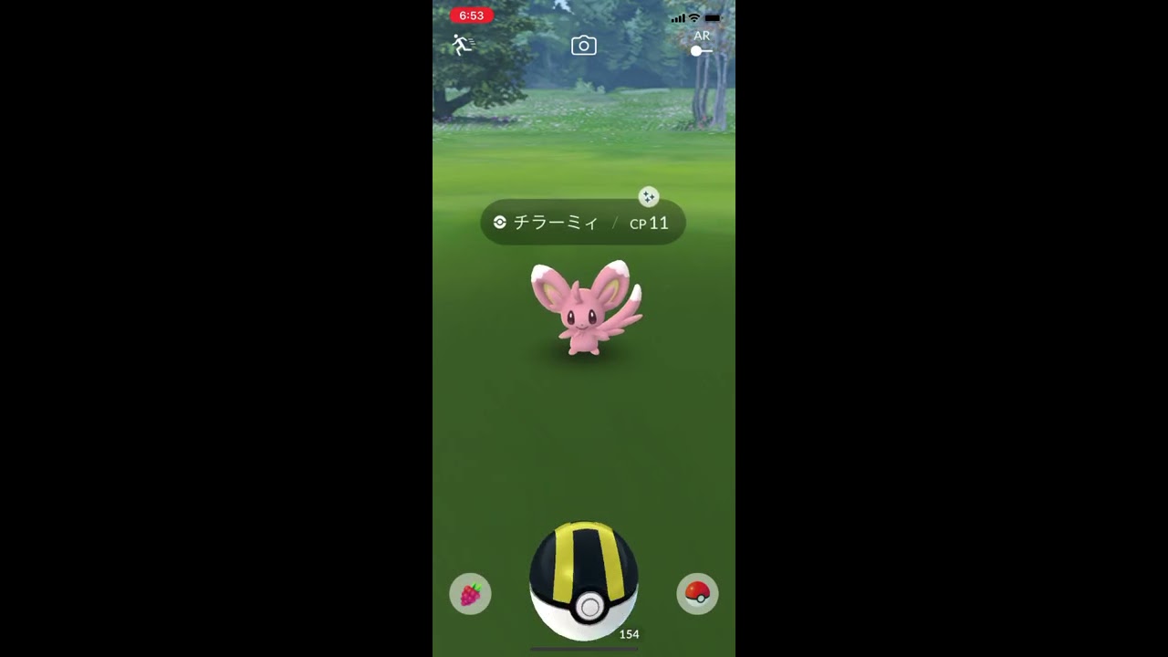 ポケモンgo 野生の色違いチラーミィゲットチャレンジ