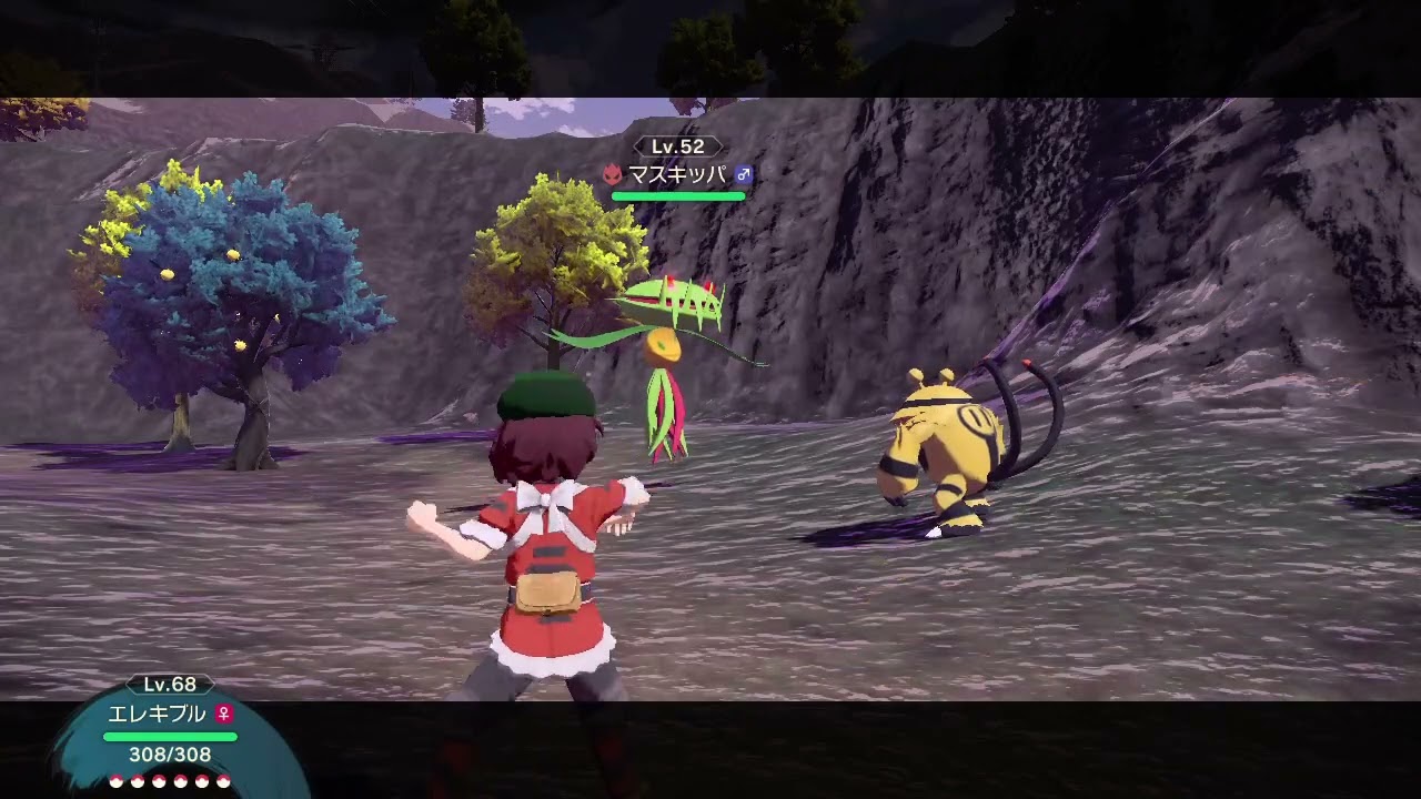 【ポケモンLA】エレキブルvsオヤブンマスキッパ