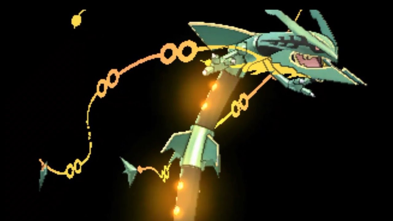 【アニメON】レックウザの専用技「ガリョウテンセイ」ポケットモンスターオメガルビー＆アルファサファイア