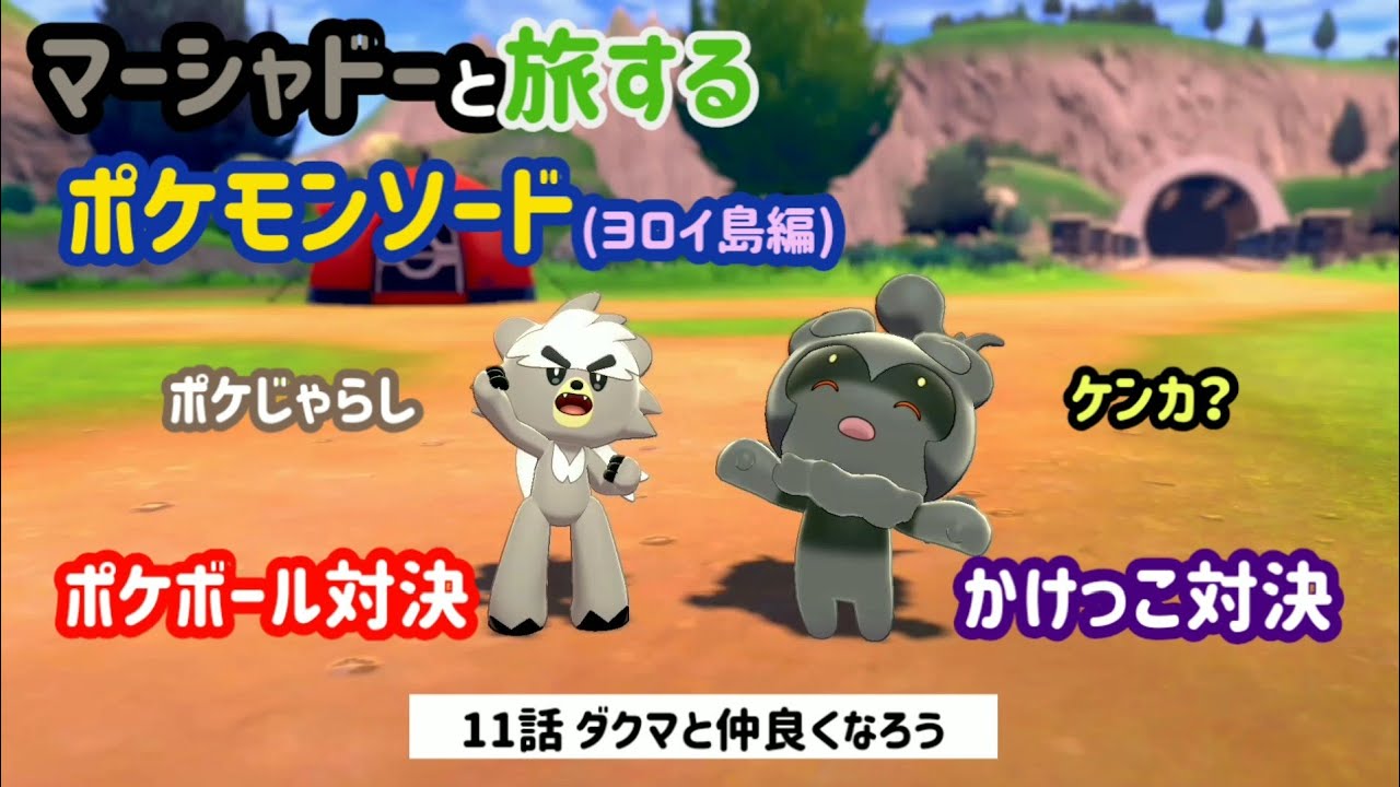 【ポケモン剣盾】マーシャドーとポケモン剣 11話