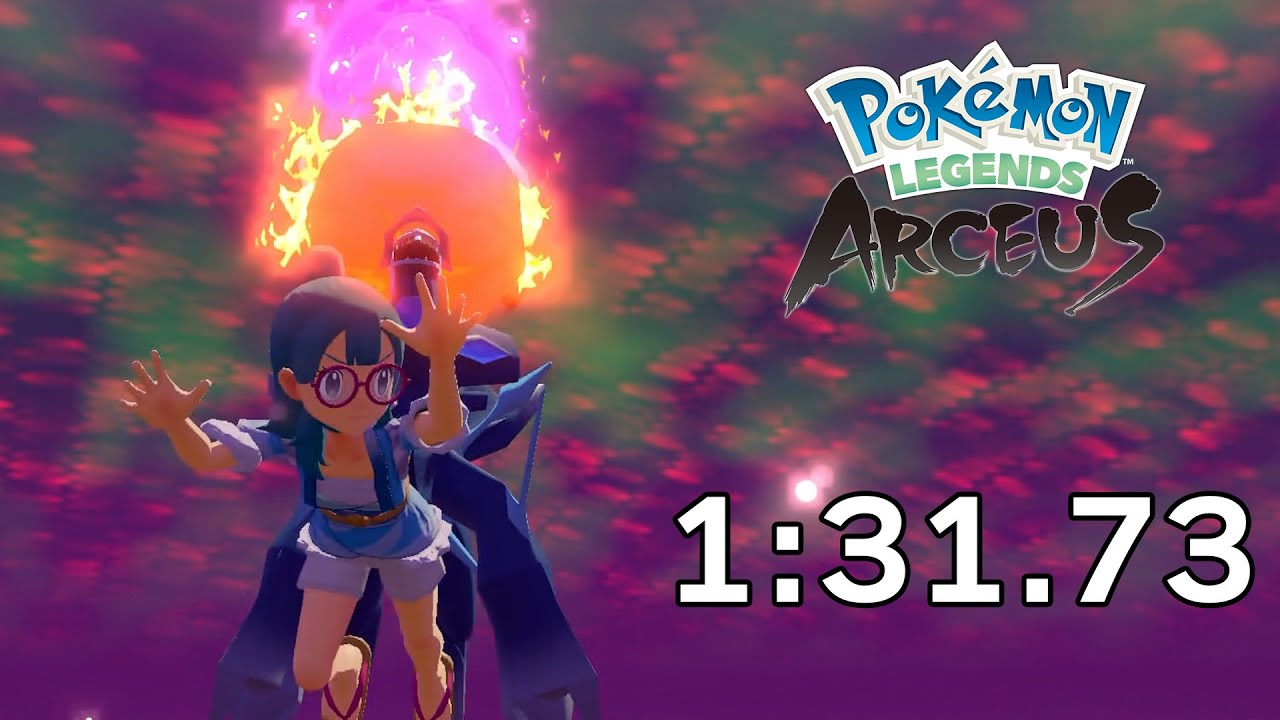 ディアルガTA　1分31秒73　ノーダメージ＆ポケモンなし【ポケモンレジェンズアルセウス】