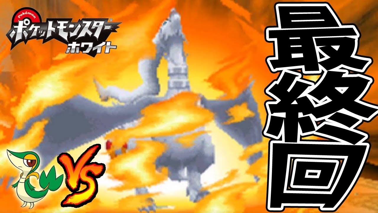 ツタージャ1匹だけでホワイトをクリアする Part23（終） 【ポケモン】