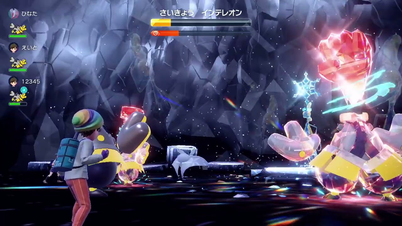 ポケモンSV／最強インテレオンレイド対策（野良）③　モスノウ（光の壁、霧払い、虫の抵抗、白い霧、光の粘土）