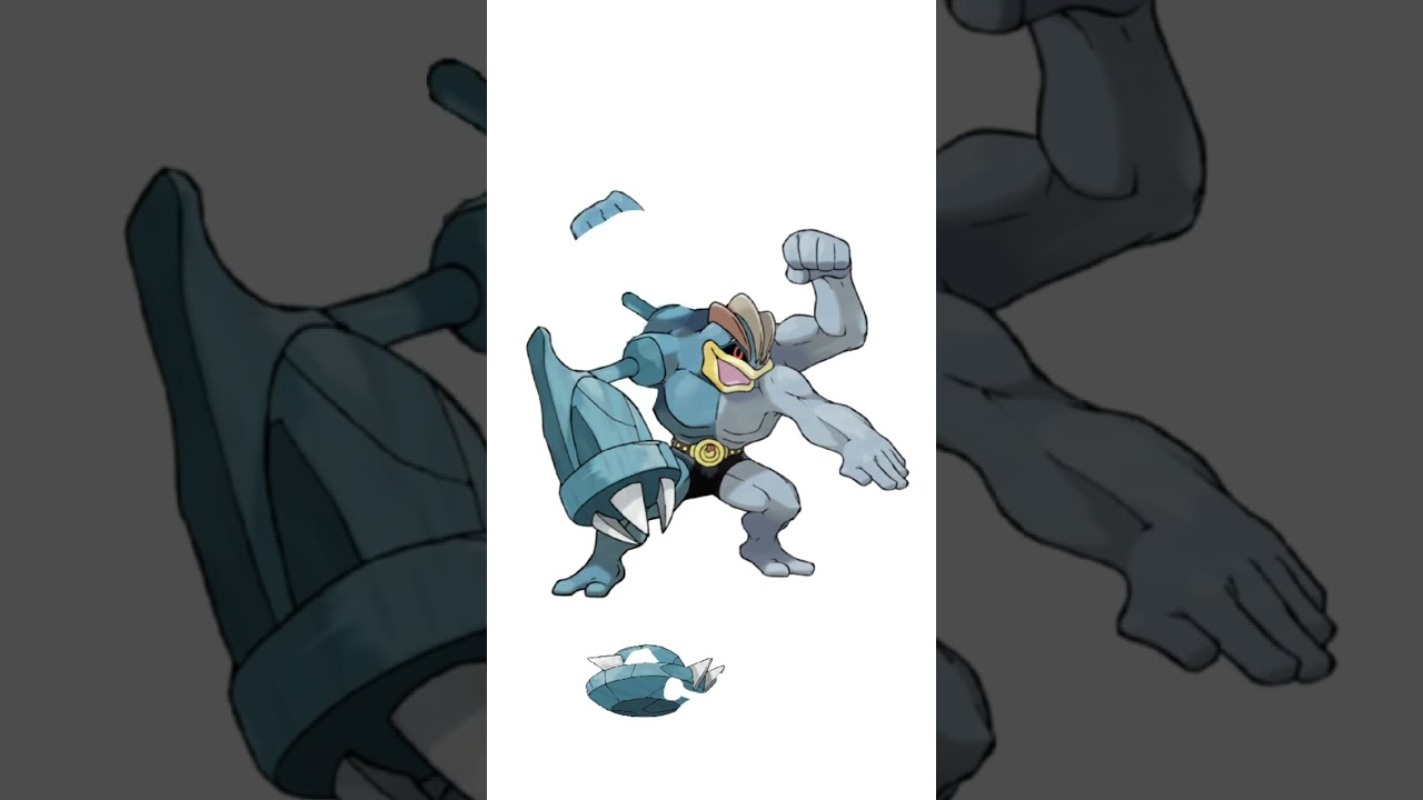 カイリキーとメタングを合成したサイボーグポケモン