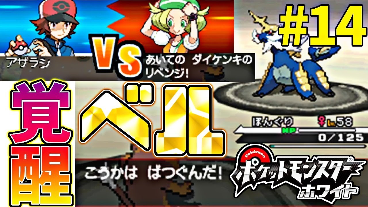 ミネズミ一匹で全クリするポケモンBW【ポケモンホワイト実況】PART14