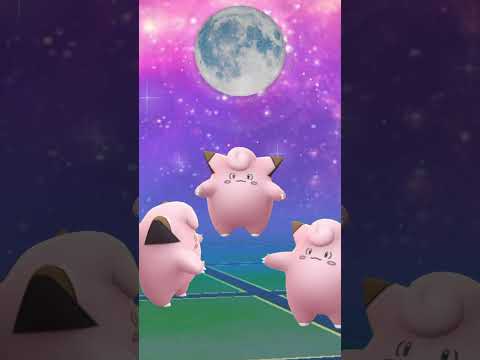【お月見】ピッピ大量発生？！【ポケモンGO】