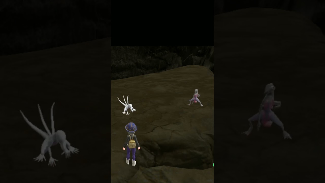 [ポケモンSV] 色違い仕草比較。エンニュート編。 [ポケットモンスタースカーレット] #Shorts #ポケモンsv #ポケットモンスタースカーレット #ポケットモンスターバイオレット #色違い
