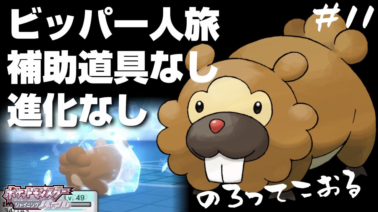 ビッパと旅するポケモンダイパリメイク#11【呪われし氷漬けの豚】