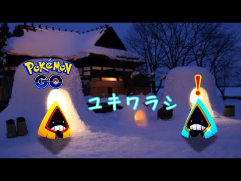 ポケモンGO ユキワラシ色違い！！