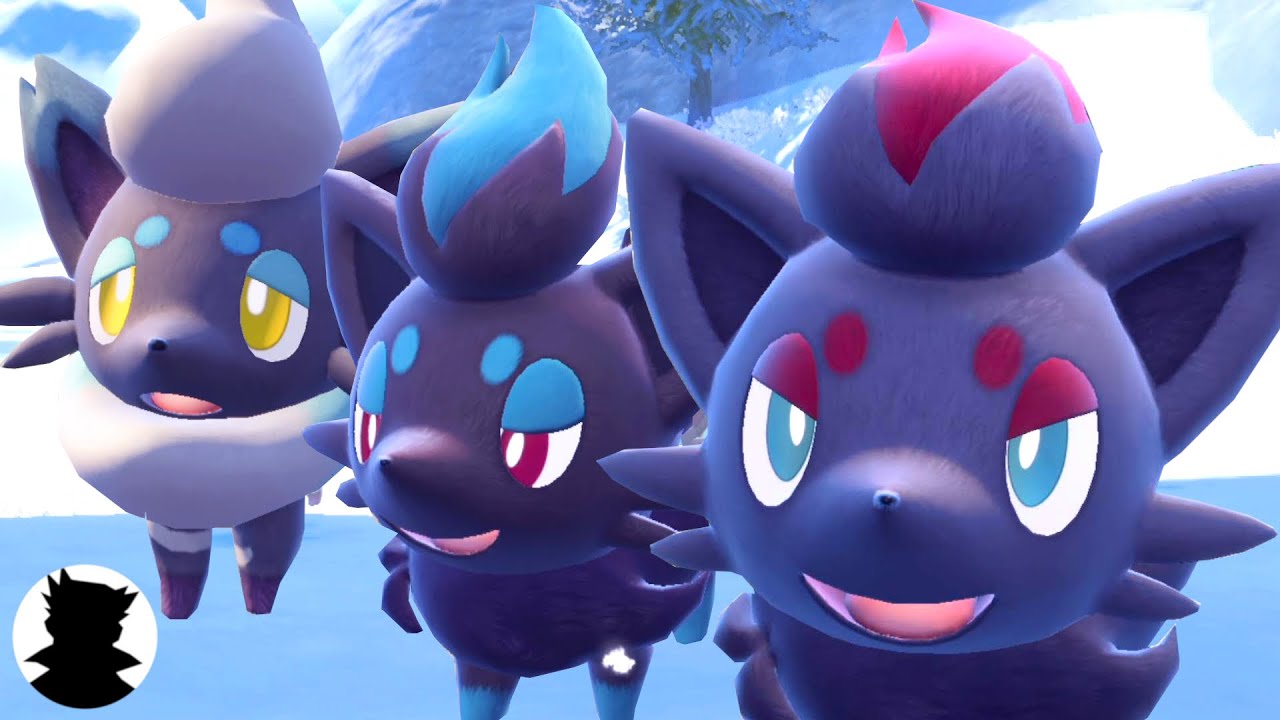 【ポケモンSV】ゾロア・ヒスイゾロアのかわいいシーンまとめ！色違いも！