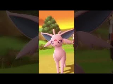 【かわいい】ぶるぶるするエーフィが可愛い #Shorts