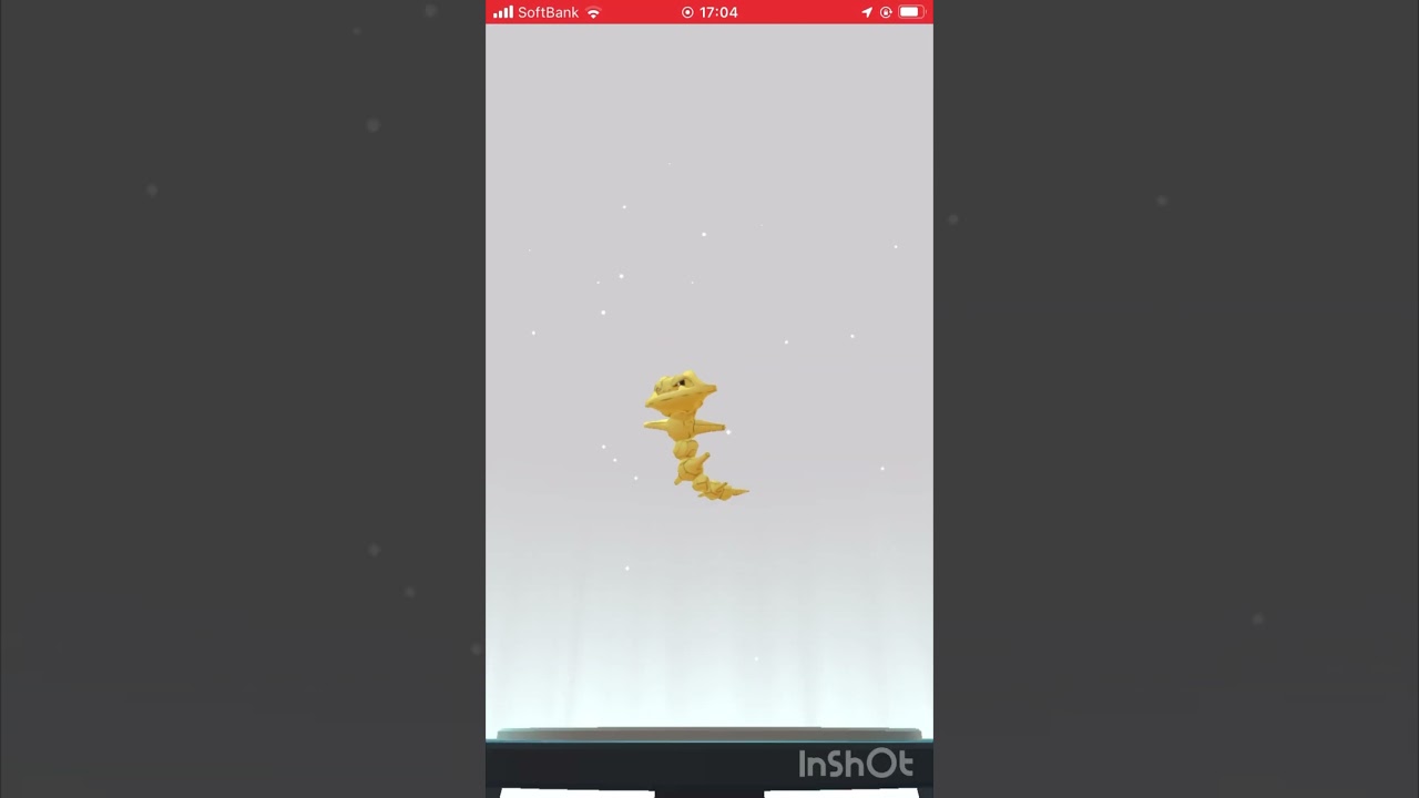 色違いのイワークをハガネールに進化させてみた！ #ポケモンgo #pokemongo #色違い #shorts