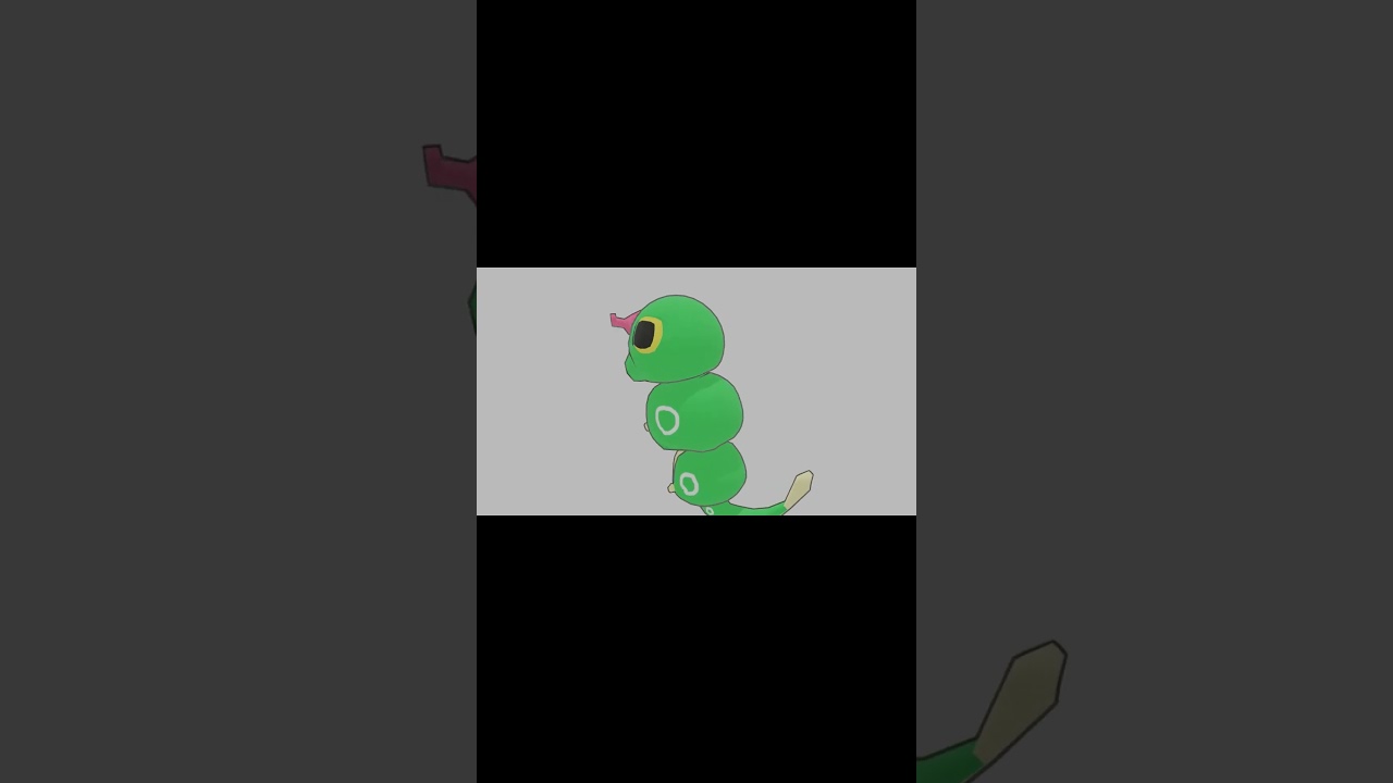 一日一体モデリング　四日目　キャタピー