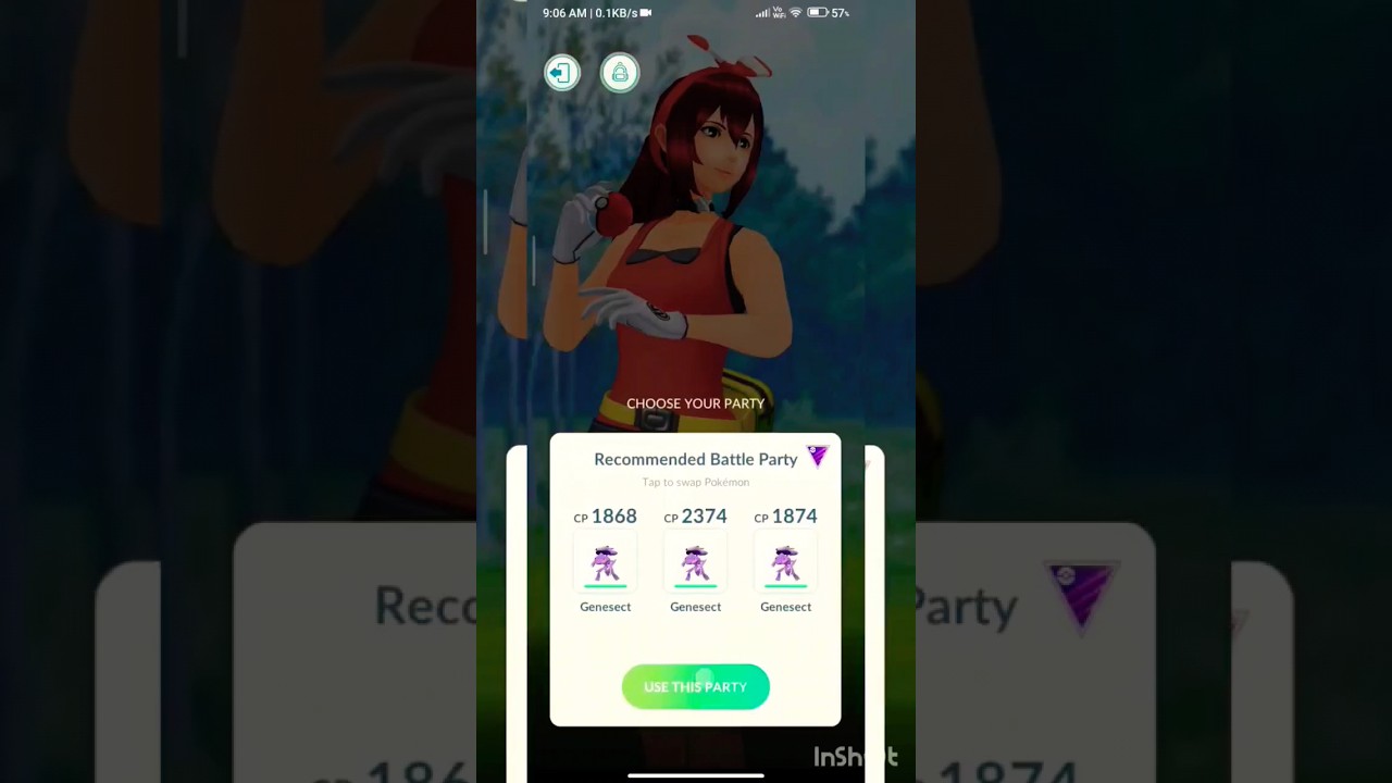 OMG 🥶 Solo Genesect Vs Team Go Roket Grunt ||1 Vs 3 || In Pokémon Go #shorts
