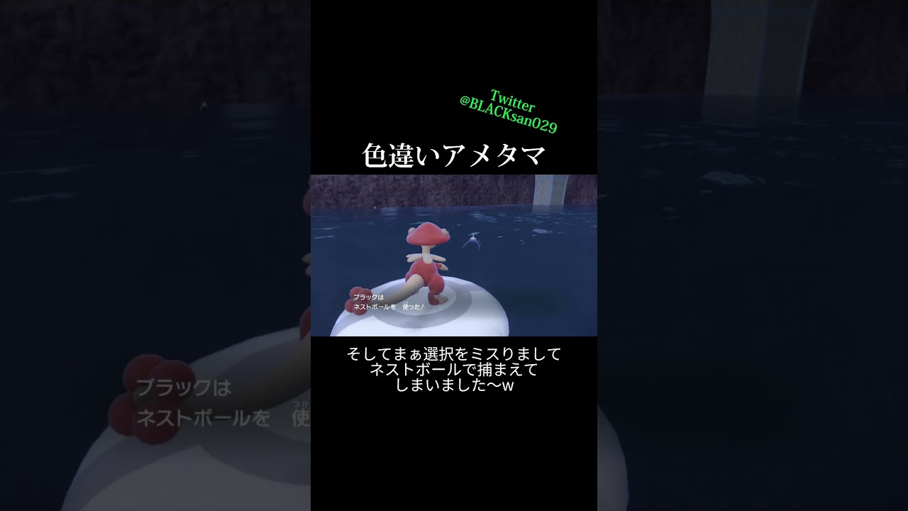 【ポケモンSV】色違いアメタマ、アメモースを求めて #ポケモンsv #ポケットモンスター #色違い #色違い厳選 #アメタマ #アメモース #shorts