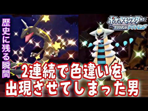【神回】配信で色違いレックウザ捕獲後にまさかの色違いギラティナまで出してしまった配信者！！【ダイパリメイク】