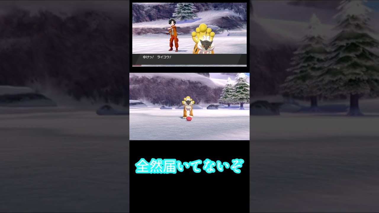 色違いライコウゲットしたよぉ！！！【ポケモン剣盾】