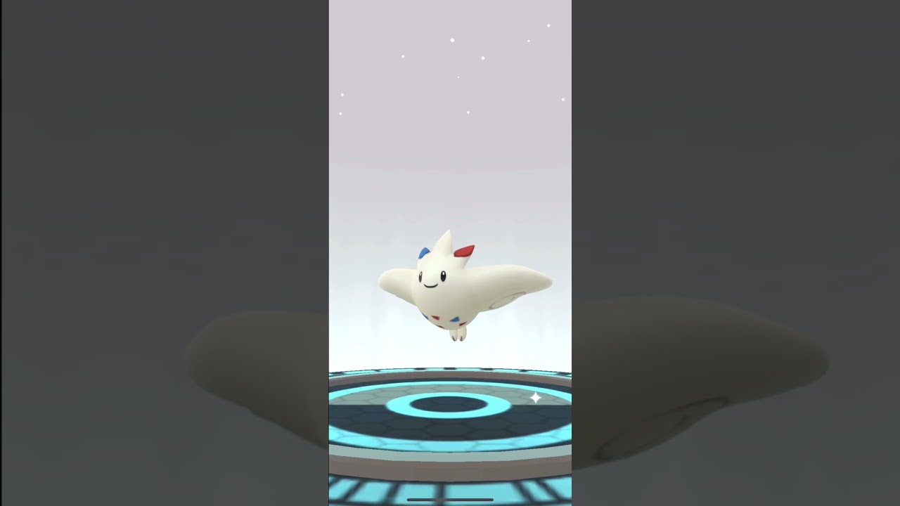 【ポケモンGO】色違いトゲチック➡︎トゲキッス【コミュデイ2023年4月】 #shorts