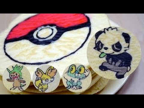 Pokemon X Y Pancakes! ポケモンXY パンケーキ ハリマロン フォッコ ケロマツ ヤンチャム