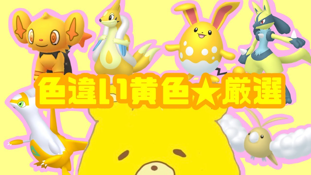 【ポケモンBDSP】色違い黄色組厳選#3～チルット編～【色違い厳選】