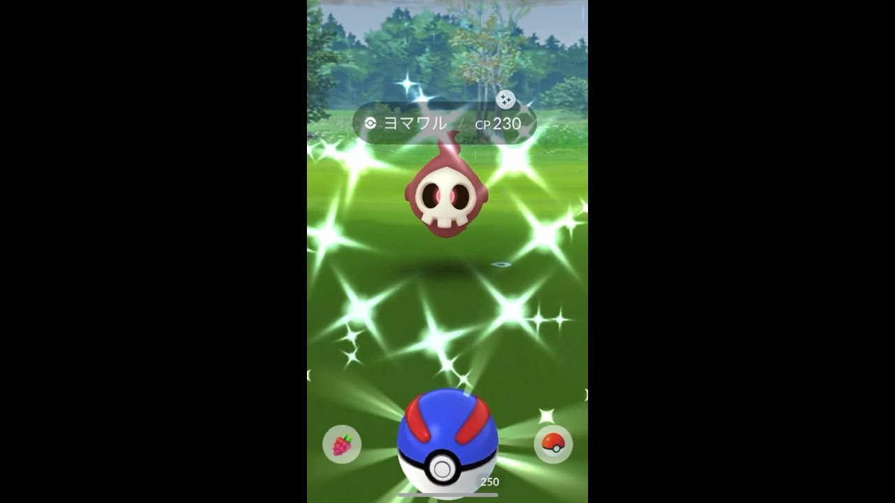 【ポケモンGO】色違いヨマワルゲットした瞬間！ #shorts