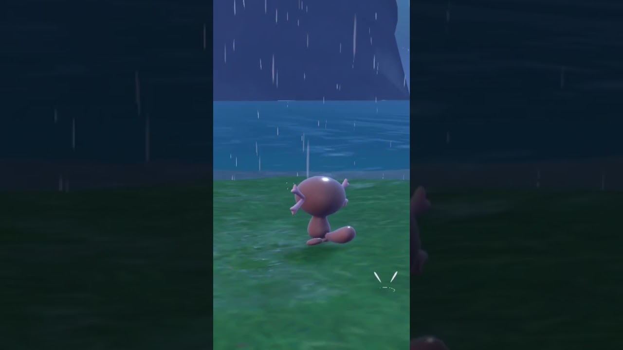 【ポケモンSV】自己満動画。ウパーと雨のコラボなんかすきw#shorts #short #ポケモン #ポケモンsv