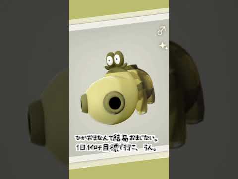 【イロチ】唐突に光るヒポポタス。【Pokémon LEGENDS アルセウス】　#Shorts