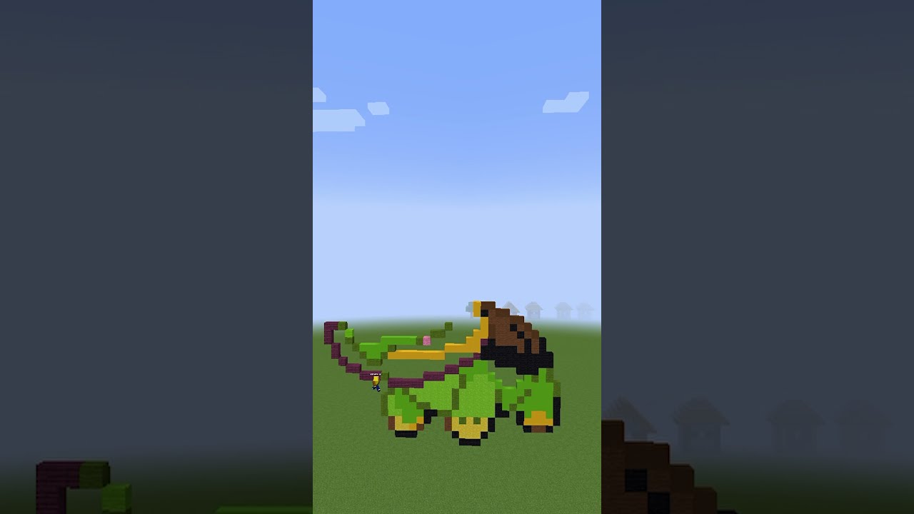 [ナエトル]ダイパリメイク発売記念ドット絵[Maincraft][ポケモン]