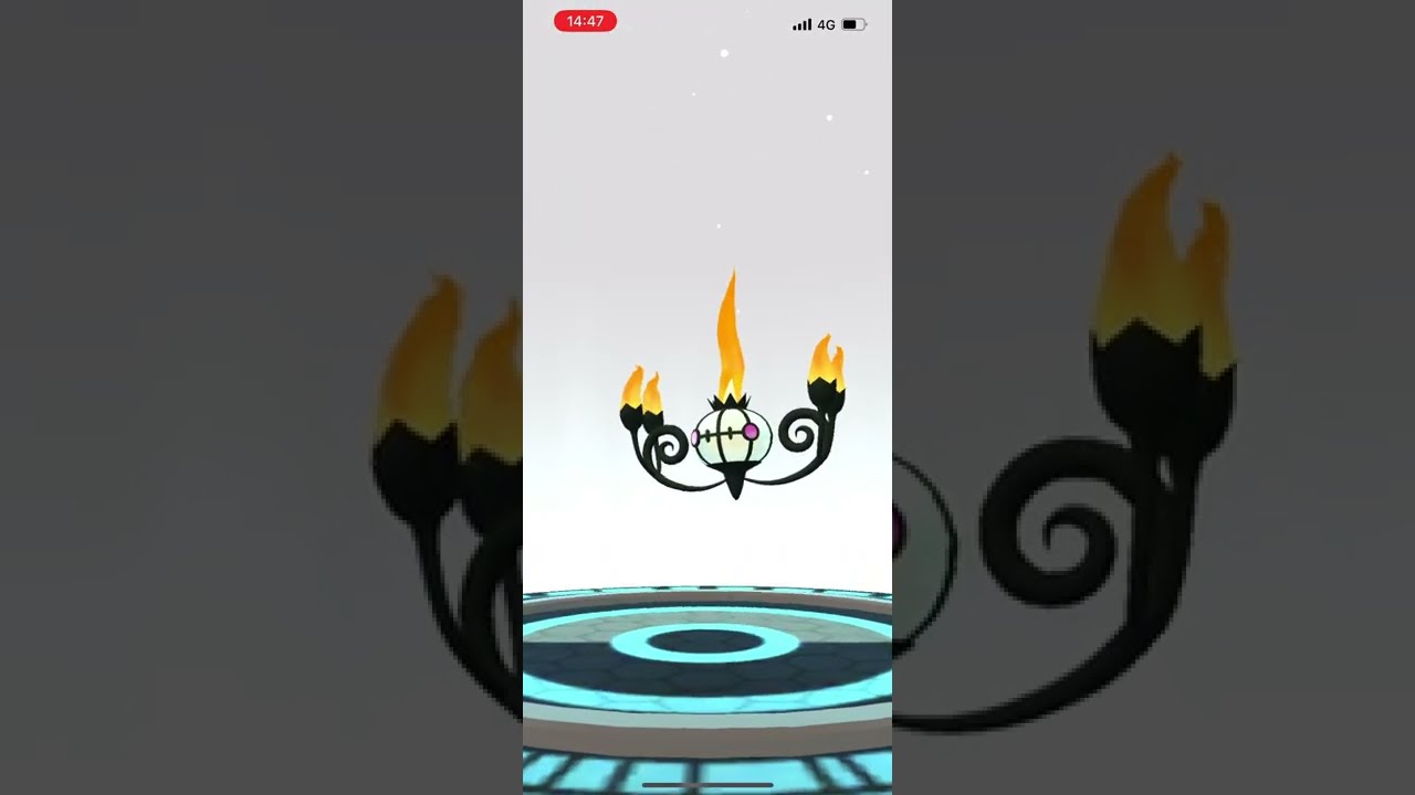 色違いヒトモシがあらわれた！/SHINY  Litwick appeared！#shorts
