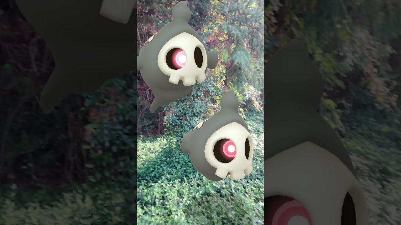 ヨマワル｜Duskull｜PokemonGO Community Day｜gophotobomb｜AR動画｜PoKeMoN GO AR｜#Shorts
