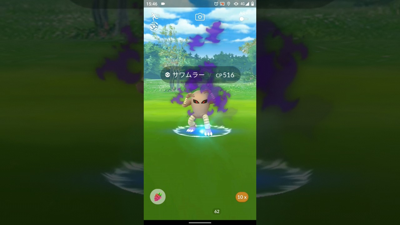 【ポケモンGO】ちっちゃい！シャドウサワムラー