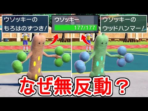 無反動リコイルチートで大技連発する「草ウソッキー」の火力が異次元すぎた件。【ポケモンSV実況】