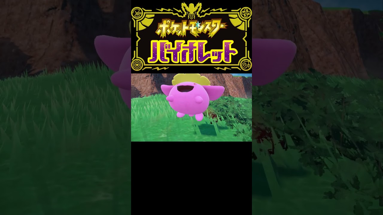 【ポケモンSV】フレボ入り色違いハネッコ/ポポッコ/ワタッコ #short