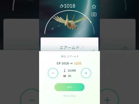 【ポケモンGO】ワイのエアームド！！！！()