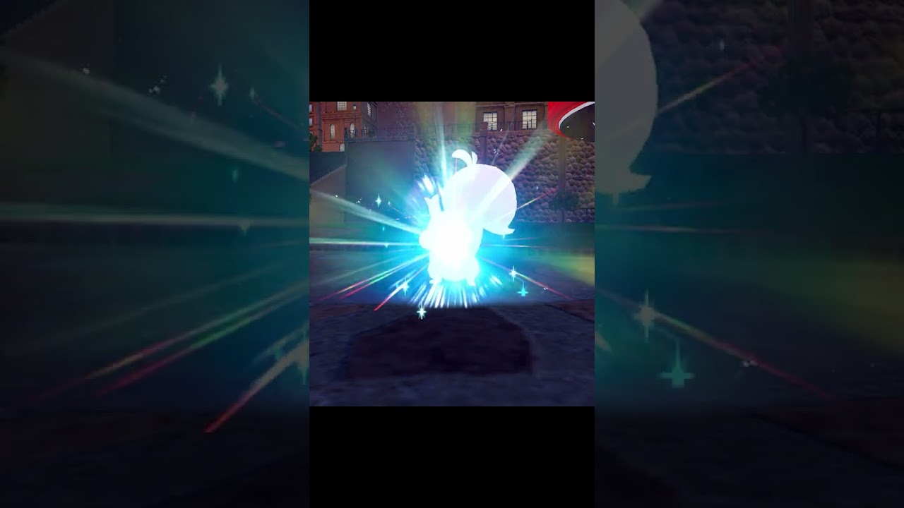 色違いヨクバリス Shiny Greedent #shorts  #pokemon #ポケモン #ポケモンsv