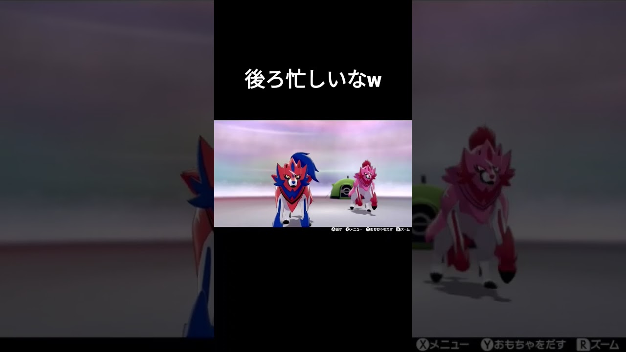 【ポケモン剣盾】ザマゼンタがイケメンな件【ポケモンキャンプ】