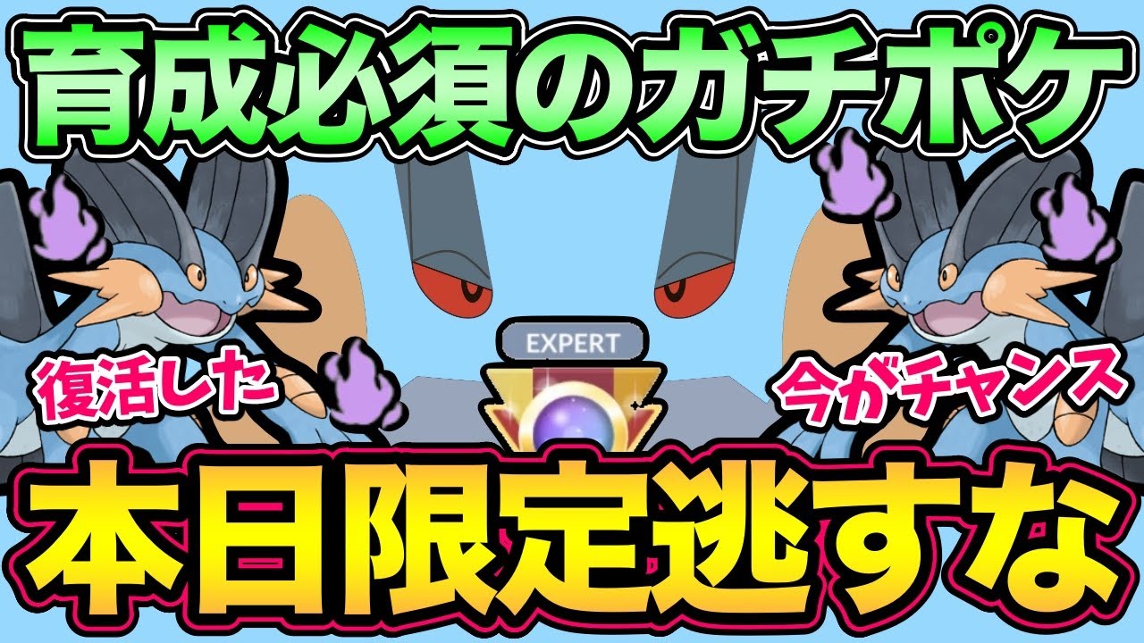 今日が最後のチャンス！影ラグラージは絶対に厳選しておこう！【 ポケモンGO 】【 GOバトルリーグ 】【 GBL 】【 ハイパーリーグ 】