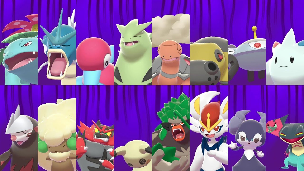 全16体 禁止ポケモンの残念さを『まずいカレー』で表現してみた シーズン6(2020年9月1日～11月1日まで)【ポケモン剣盾 】ソード シールド pokemon sword and shield