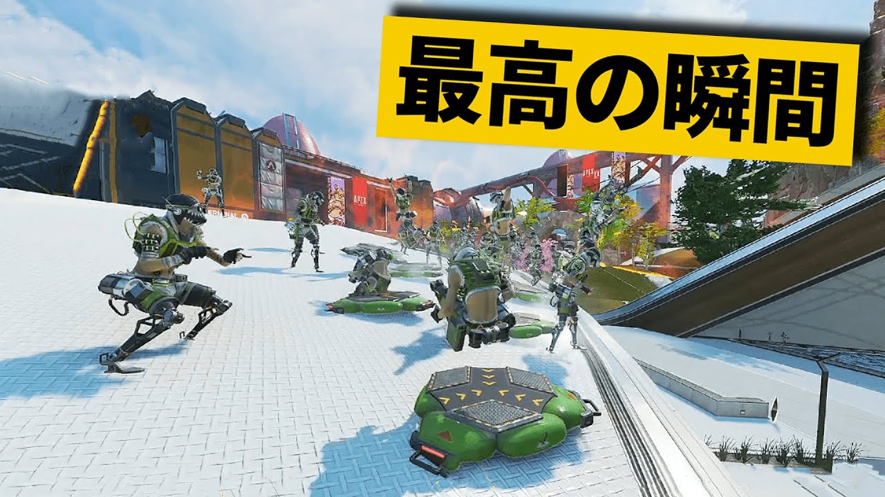 【最高の瞬間30選】オクタン大量発生！全員オクタンの殴り合いｗｗｗトライデント３台で突進する爆笑戦法！神業面白プレイ最高の瞬間！【APEX/エーペックス】