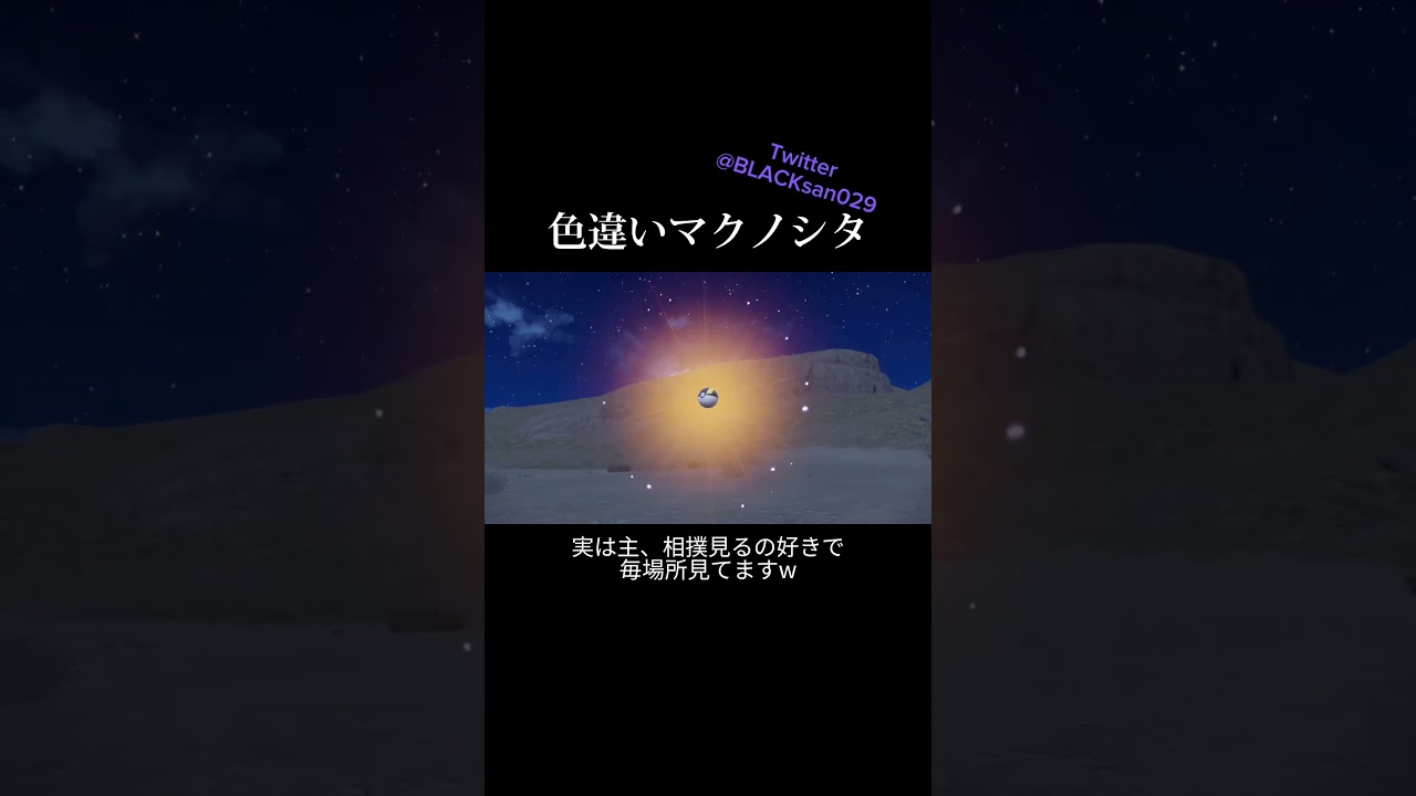 【ポケモンSV】色違いマクノシタ、ハリテヤマを求めて #ポケモンsv #ポケットモンスター #色違い #色違い厳選 #マクノシタ #ハリテヤマ #shorts