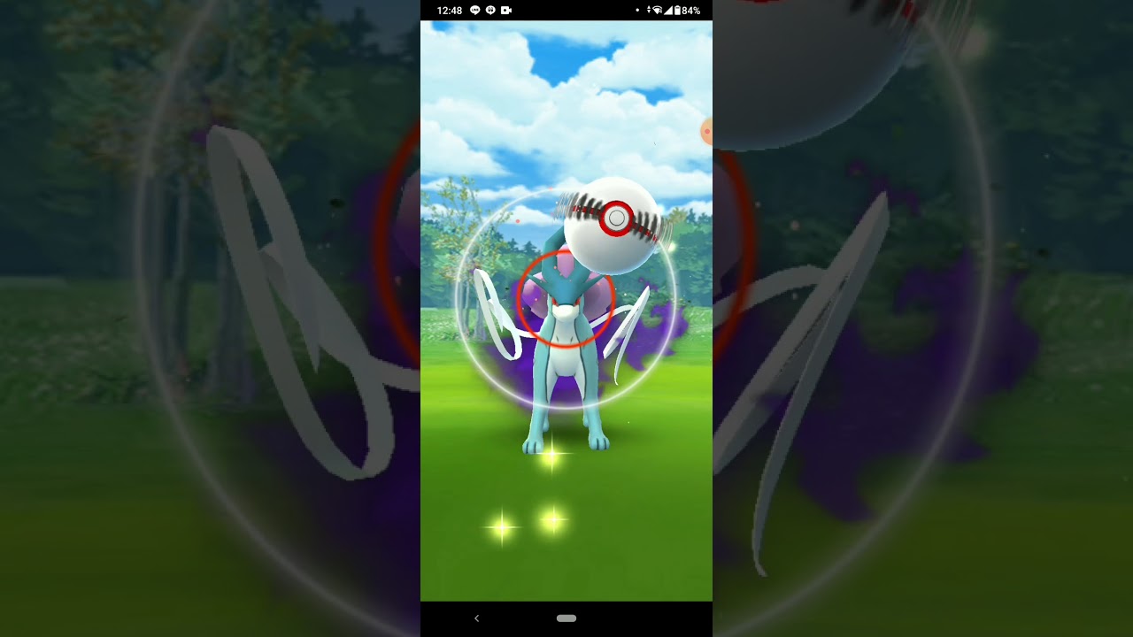 ポケモンゴー　スイクンゲット！