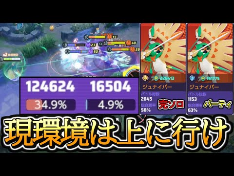 ジュナイパーを下レーンでやるのはリスクが高すぎませんか/Mattyのポケユナ日記#281 【ポケモンユナイト】#ジュナイパー