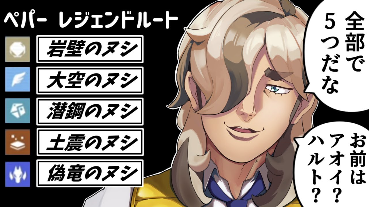 ペパーが心の底から好きな人たちの反応集【マフィティフ】【曇らせ】【ポケモン】【スカーレットバイオレット】【レジェンドルート】