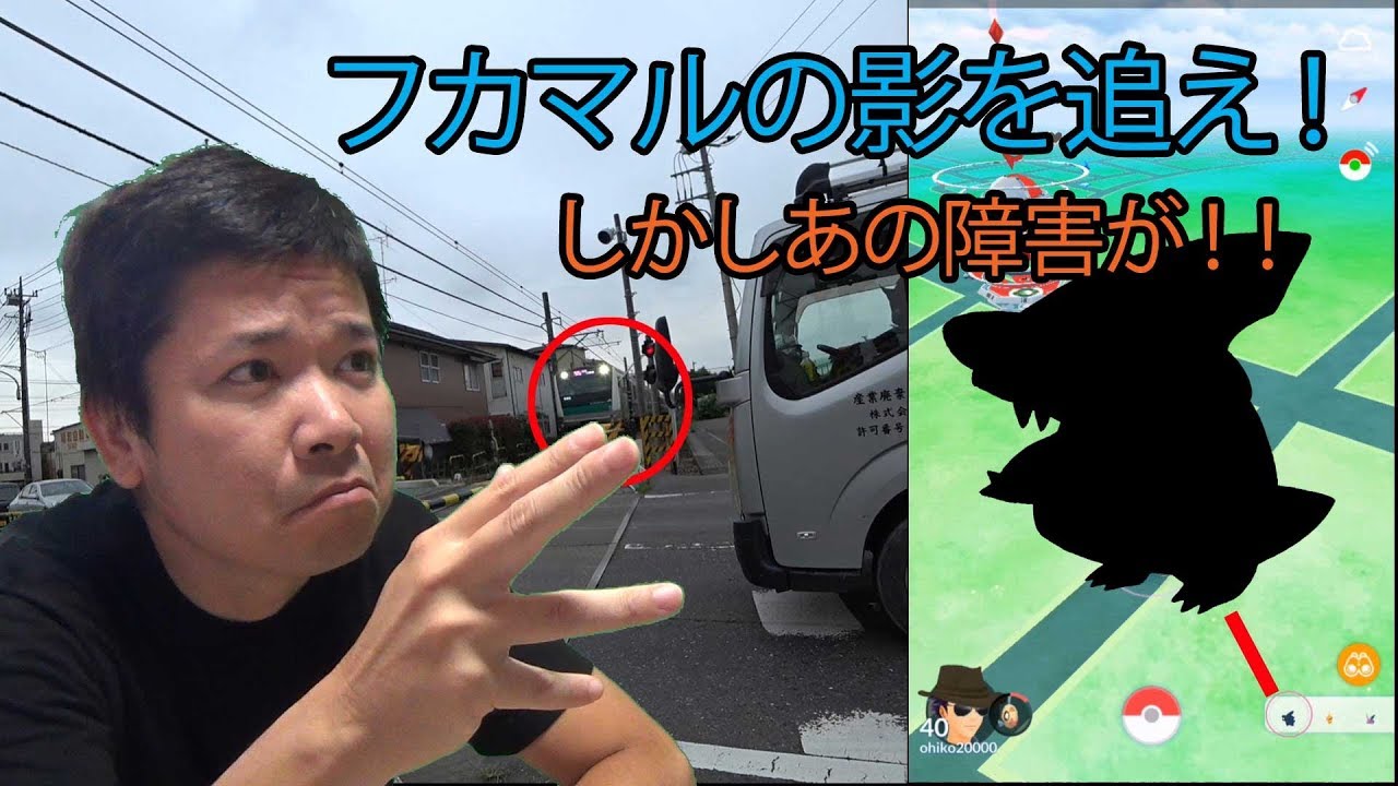 【ポケモンＧＯ】フカマルの影を追え！しかし阻む巨大物！