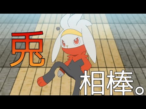 エースバーンが使えなくなるらしいので今後はラビフット君に決めた！！（ポケモン剣盾）